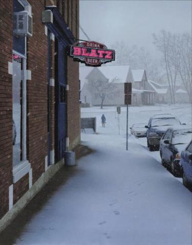 Tavern Snowstorm